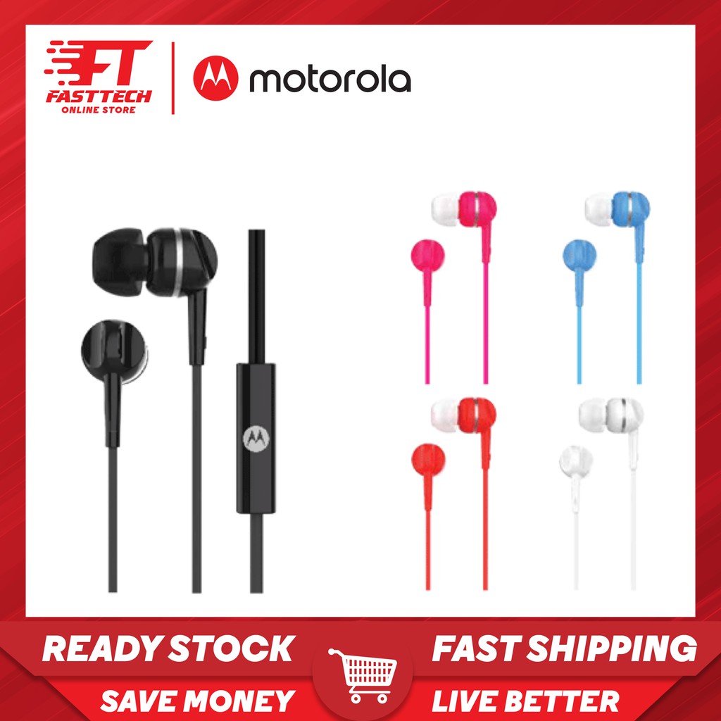 motorola in ear headphones pace 105