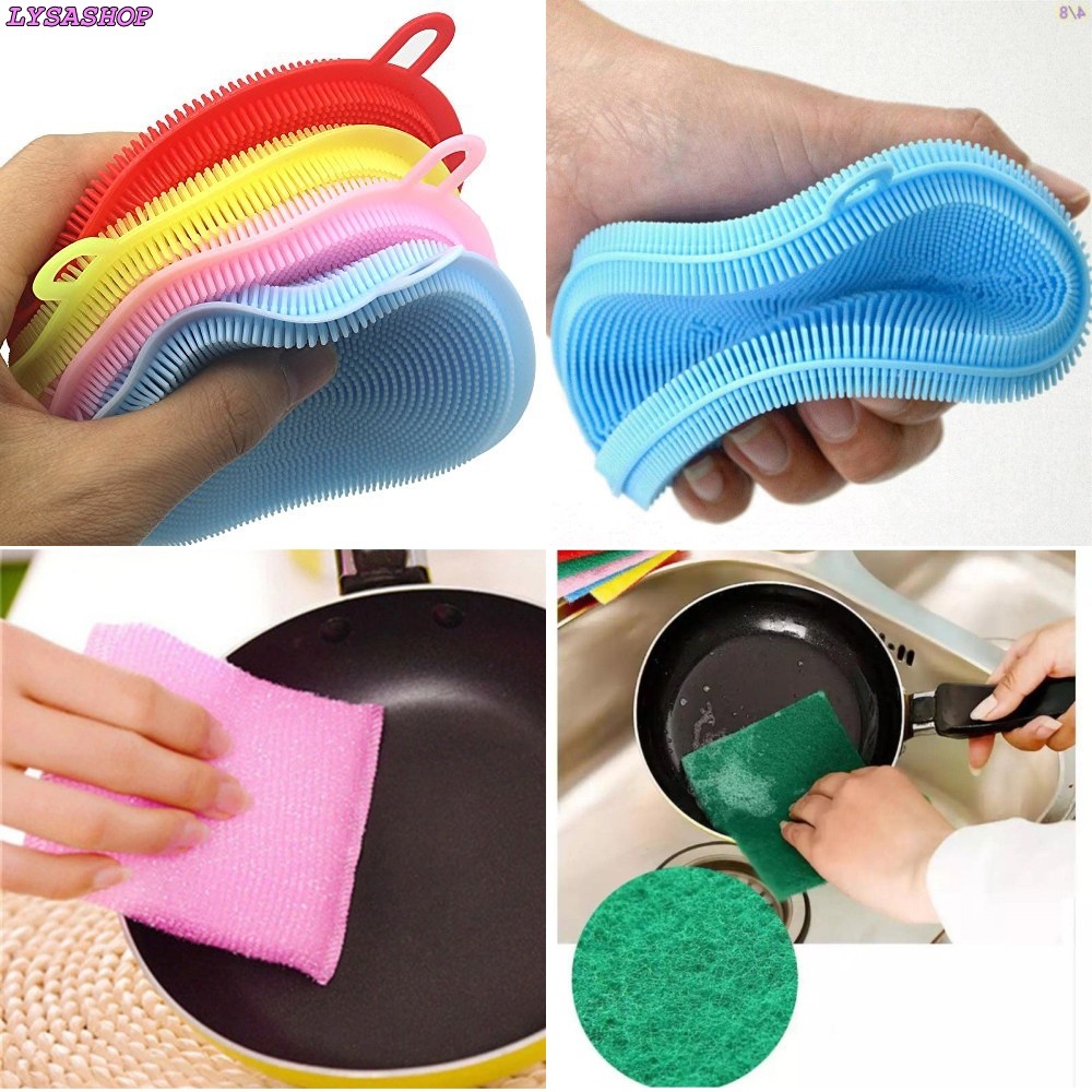 Wholesalejur Dishwashing Sponge Colorful ANTIBacterial Germs