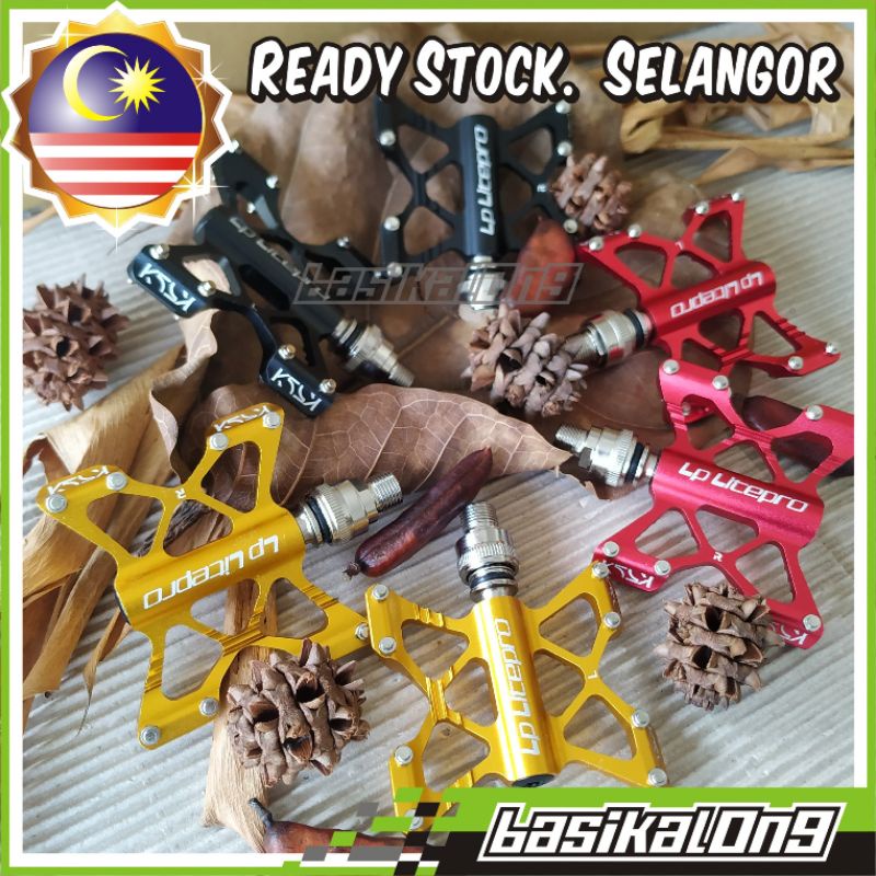 Lp Litepro QR pedal K5 Bentuk Butterfly Stylish basikal bicycle pedals