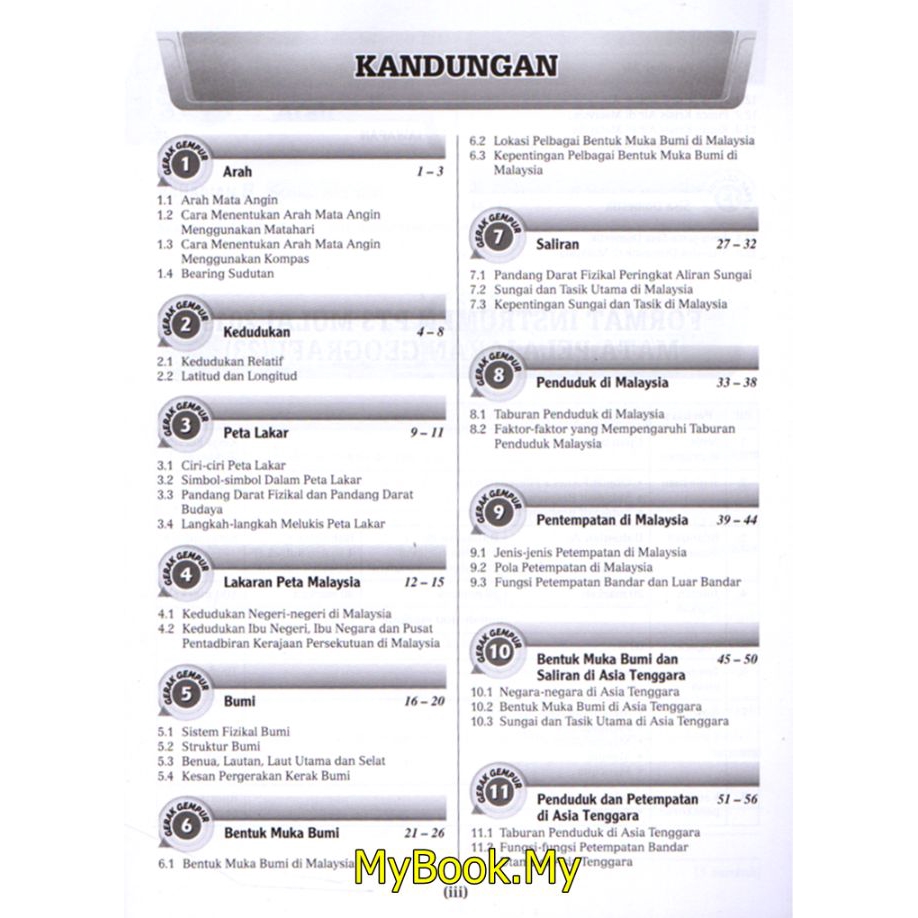 Geografi Tingkatan 1 Soalan Dan Jawapan - Soalan dan Jawapan