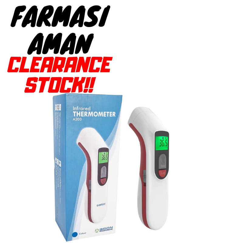 Aeon Infrared Non Contact Thermometer A200 1 Years Warranty Shopee Malaysia 6869