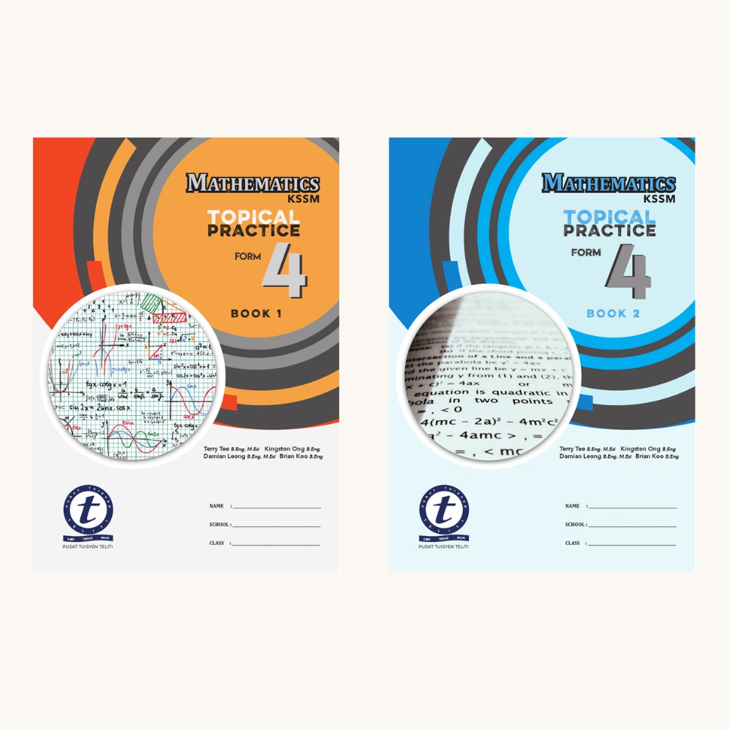 Buy Form 4 Mathematics Topical Practice Book With Mark Scheme Seetracker Malaysia