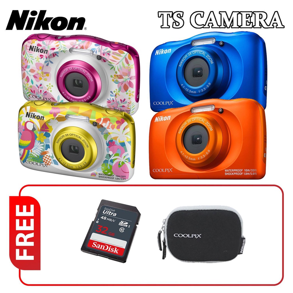 NIKON COOLPIX W150 WATERPROOF CAMERA (OFFICIAL NIKON) | Shopee