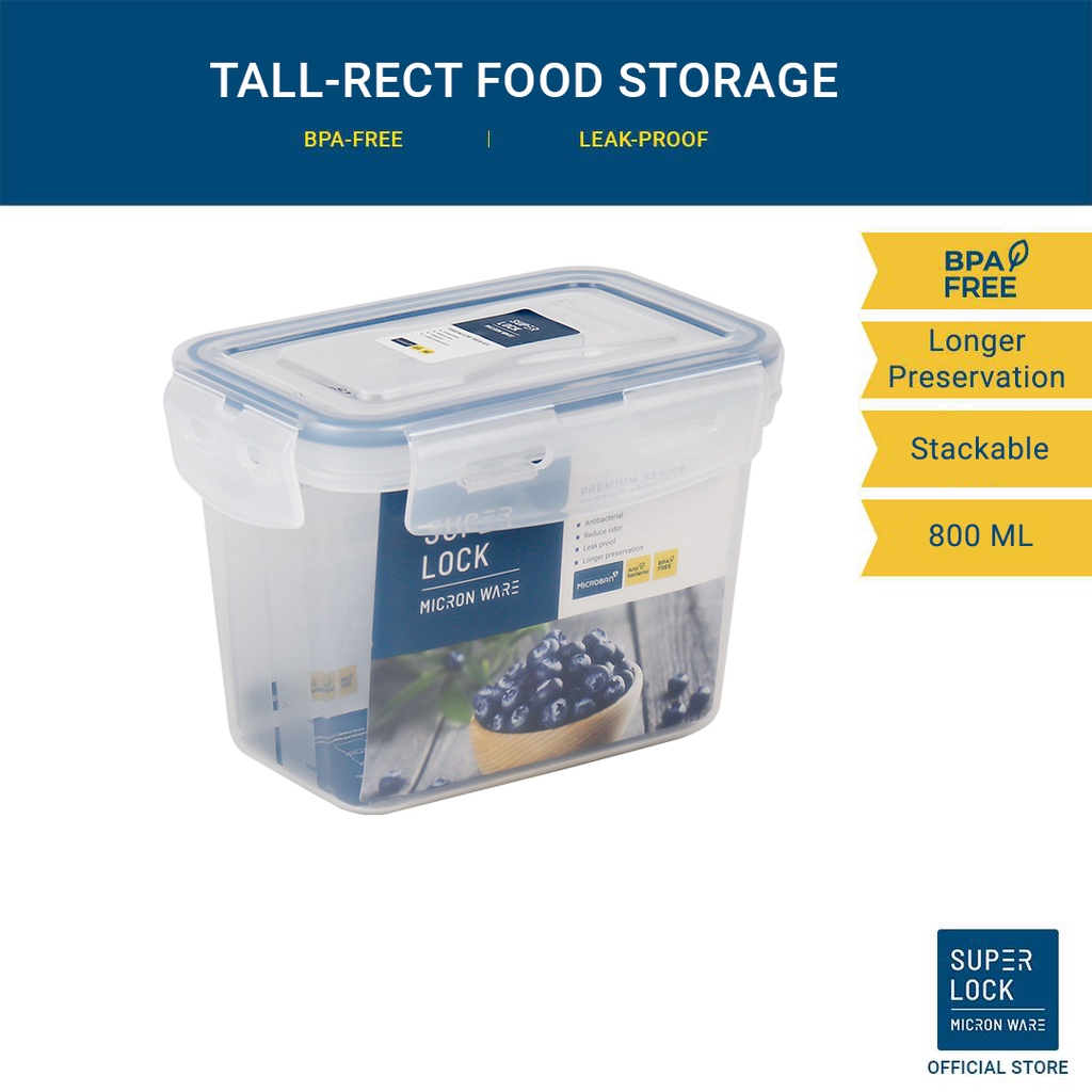 SuperLock Premium Series Antibacterial Multipurpose BPAFree