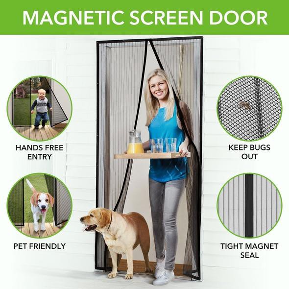 Magnetic Screen Door Shopee Malaysia