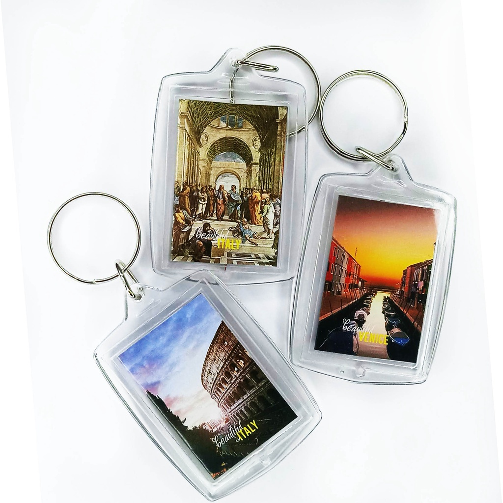 Keychain Italy Venice Colloseum Renaissance Souvenir