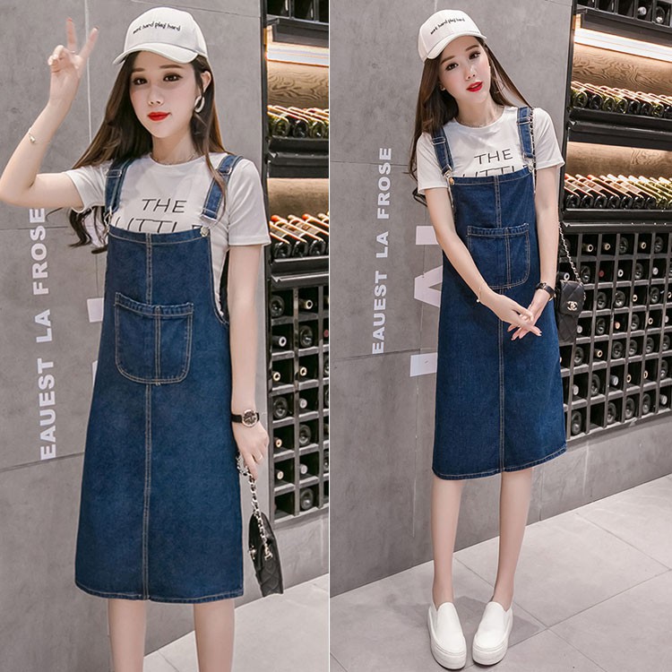 romper dress denim