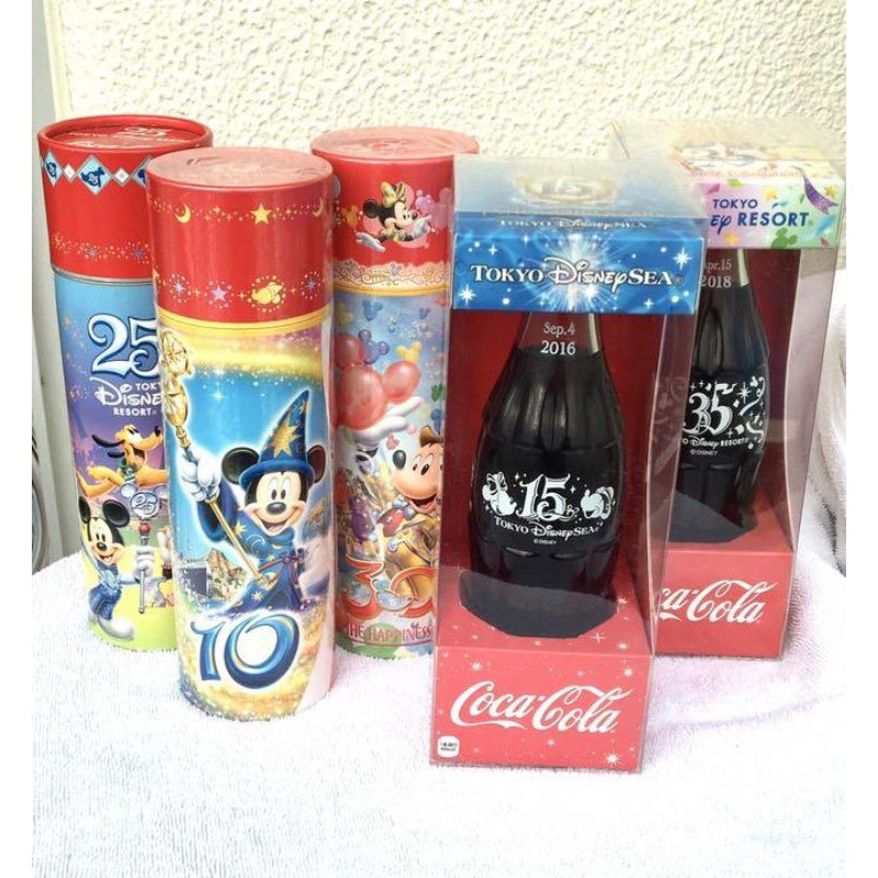 [现货速发] Japan Tokyo Disneyland Anniversary Limited Coca-Cola 日本东京迪士尼乐意周年庆限量可口可乐
