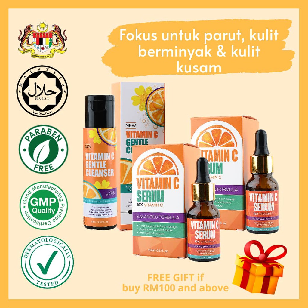 Vcs Annona Kombo Super Saver 2 Annona Vitamin C Gentle Cleanser Vitamin C Serum Annona Serum Annona Cleanser Shopee Malaysia
