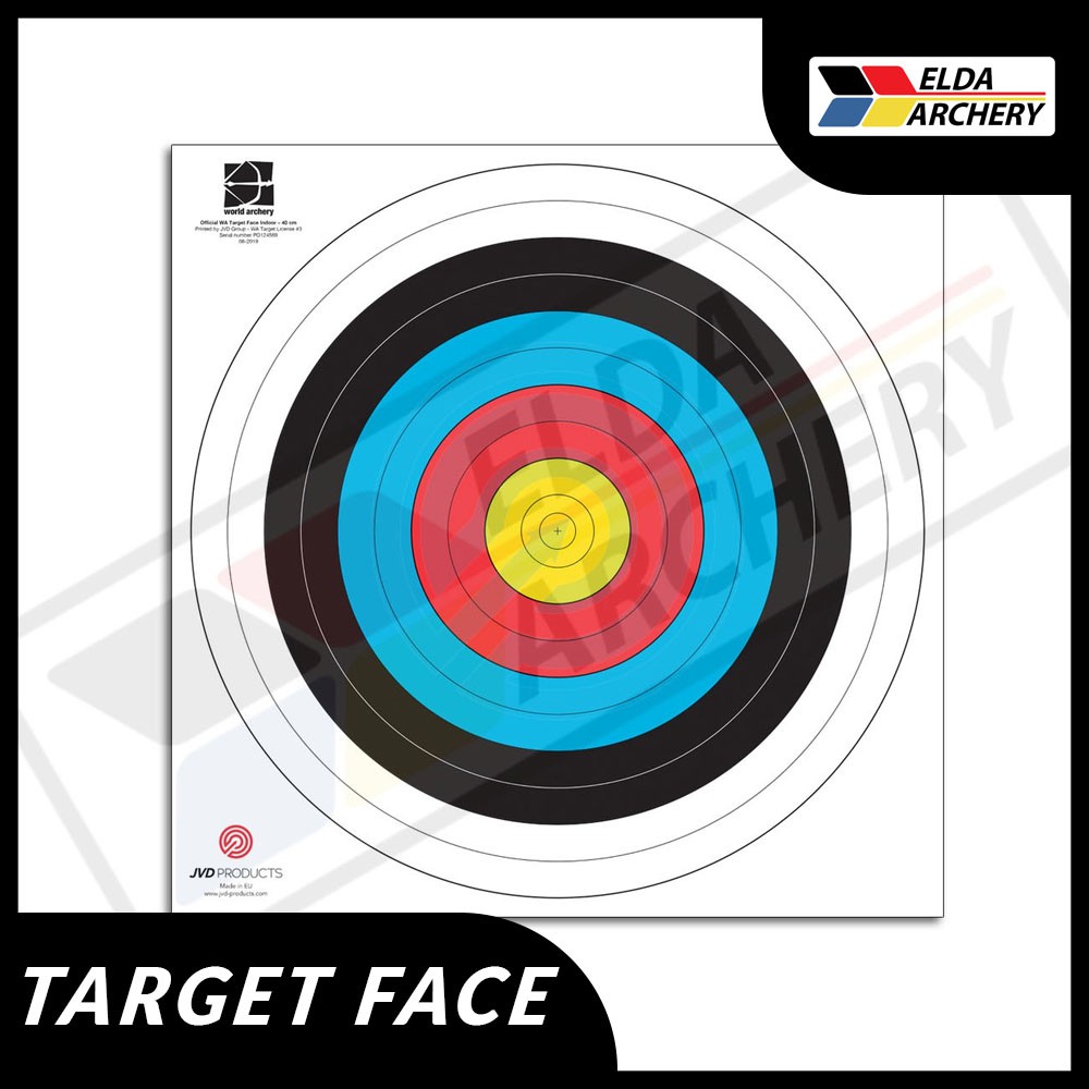 JVD Archery Target Face FITA 40cm Shopee Malaysia
