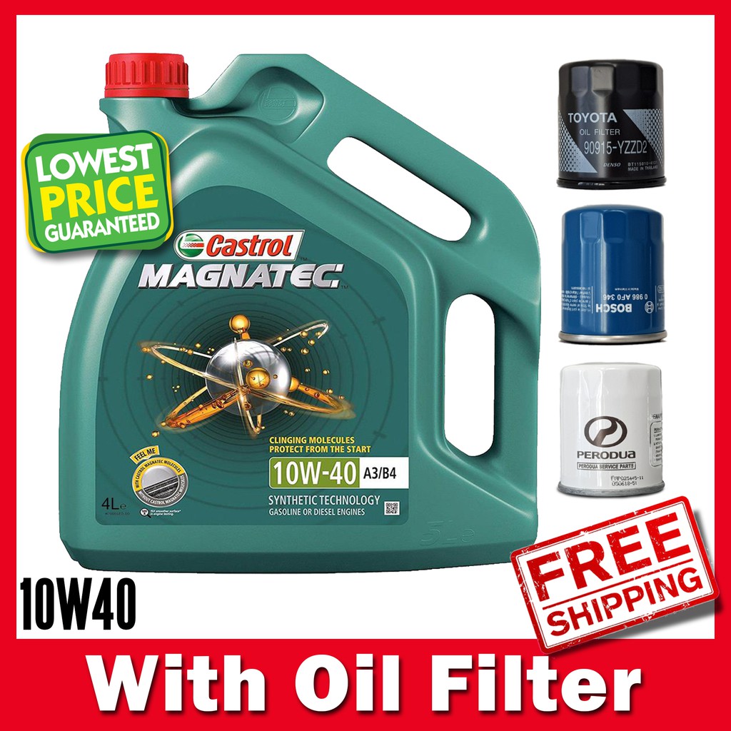 Original Castrol Magnatec SN/CF 10W-40 (10W40) Semi 