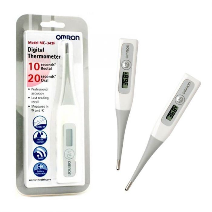 Omron Digital Thermometer MC343F Shopee Malaysia