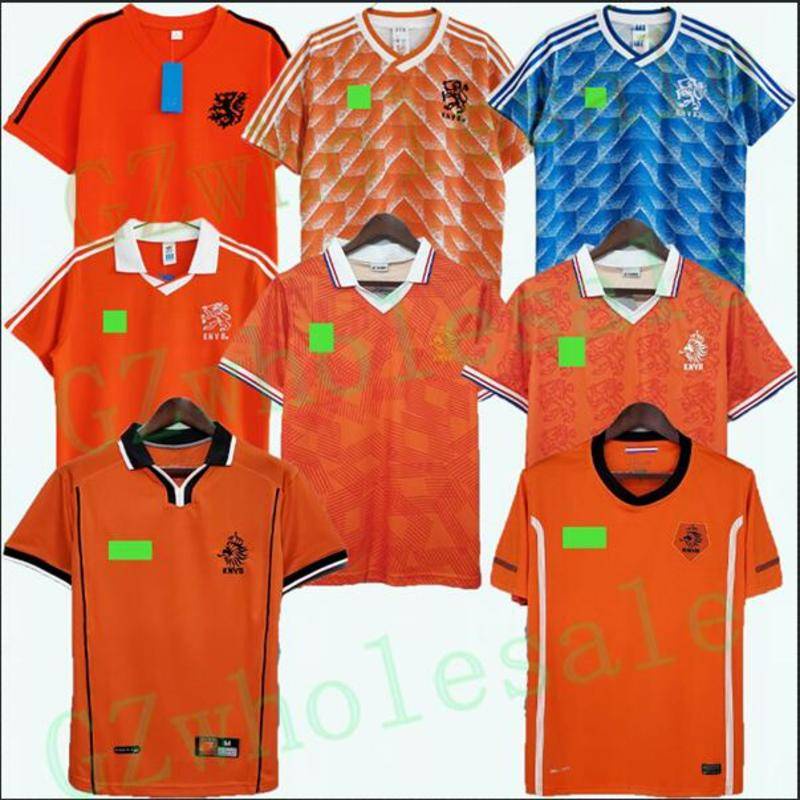 9092 1974 1988 1991 1995 2010 Netherlands Home Away Retro Soccer