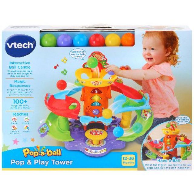 vtech pop a ball pop & drop digger