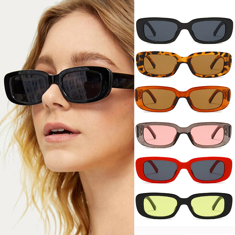 【Ready Stock】COD Style Oval Shades Sunglasses Women Vintage Retro Cermin Mata Viral Spectacles Frame Plastic Sun Glasses Glasses UV400 Eyeglasses