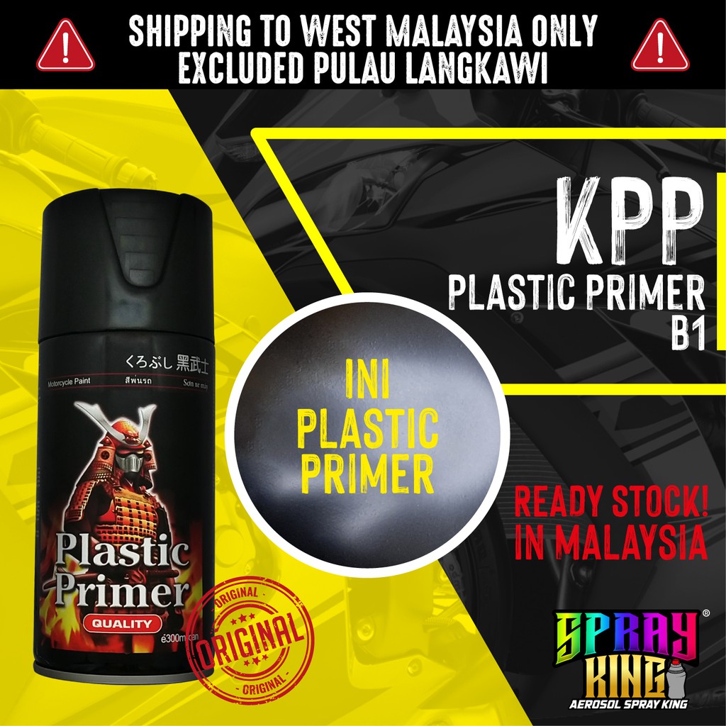 Plastic Primer For Plastic Parts [KPP] Pelindung Barangan Plastik