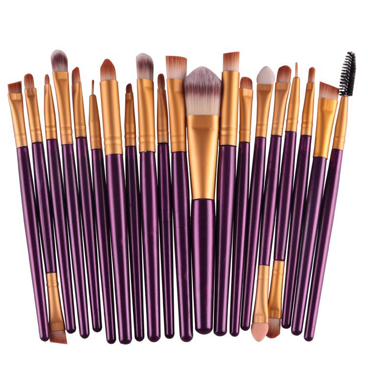 Berus Mekap 20 Pcs Make Up Brush Set Makeup Brushes Set Shopee Malaysia