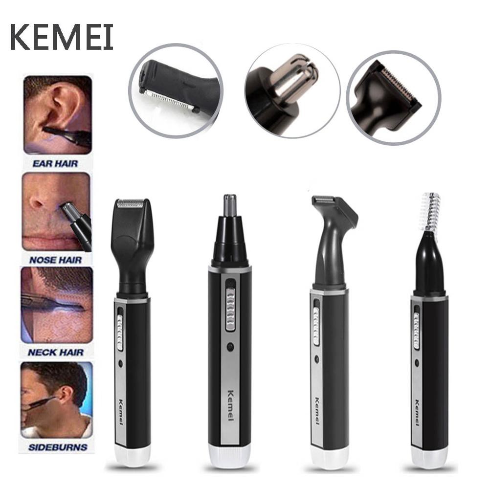 Kemei 4 In 1 Shaver Hair Removal Device Hair Clipper Men S Nose
