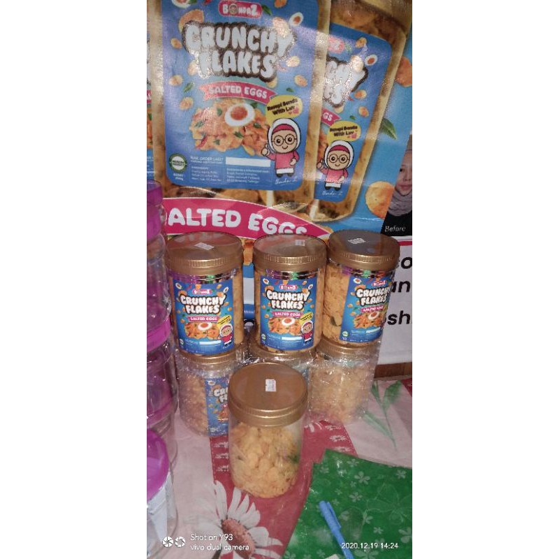 CRUNCHY FLAKES SALTED EGGS BONDAZ