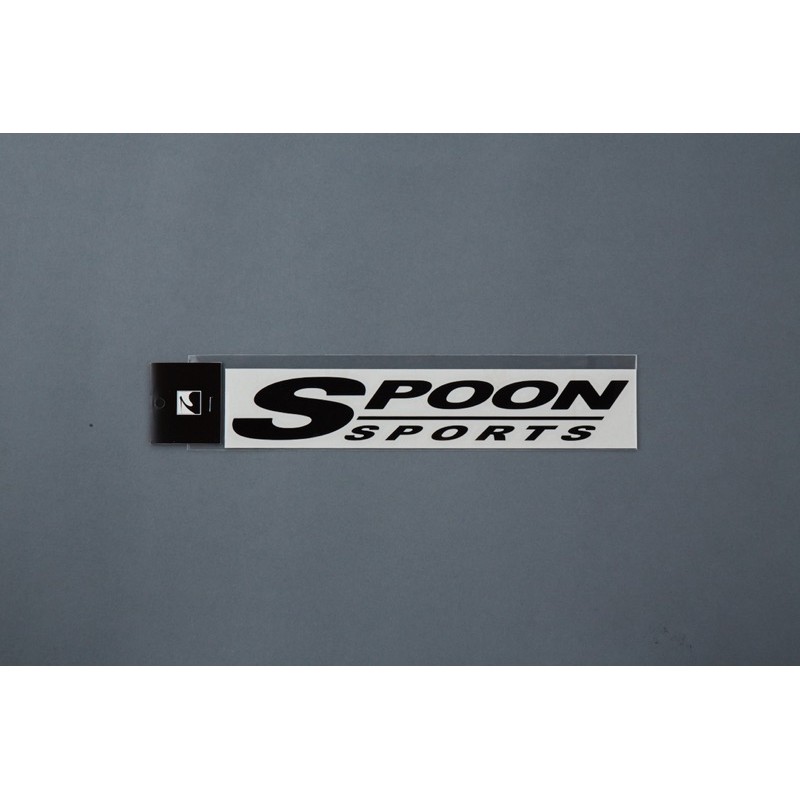 Spoon Sports Logo Sticker Black (Original 100 Japan) Shopee Malaysia