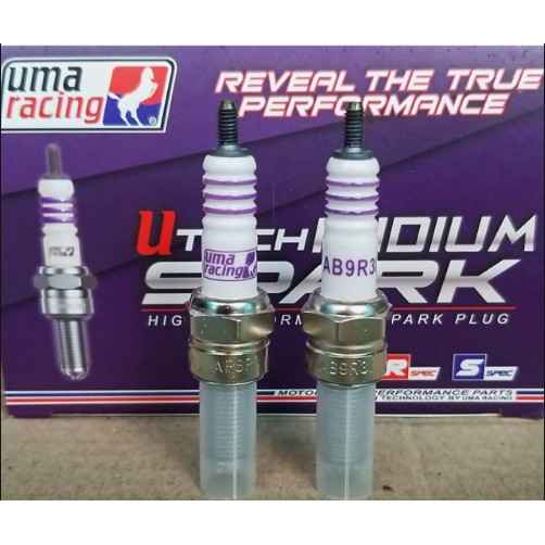 Y15ZR/LC135/RS150/Wave125/FZ150 Uma Racing UTECH IRIDIUM SPARK PLUG 100