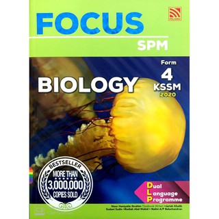 BUKU RUJUKAN: FOCUS SPM TINGKATAN 4 KSSM 2020 - BIOLOGY ( ENGLISH VERSION ) (PELANGI) | Shopee ...