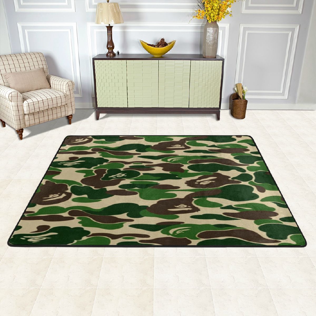 Ape Bape A Bathing Baby Milo Carpet mat bedroom rug living room area floordecor 