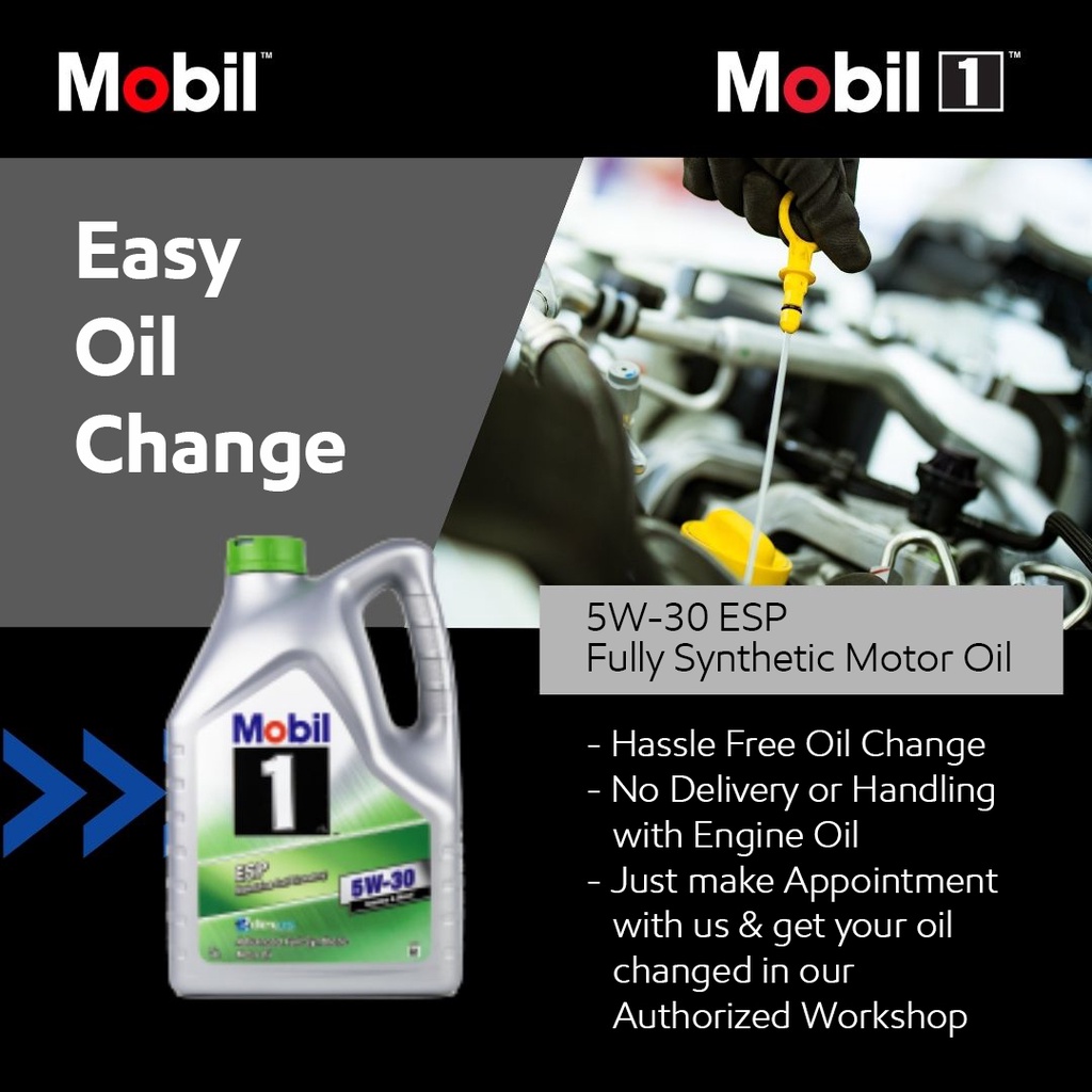 Mobil 1 ESP 5W30 Advanced Performance Full Synthetic Motor Oil