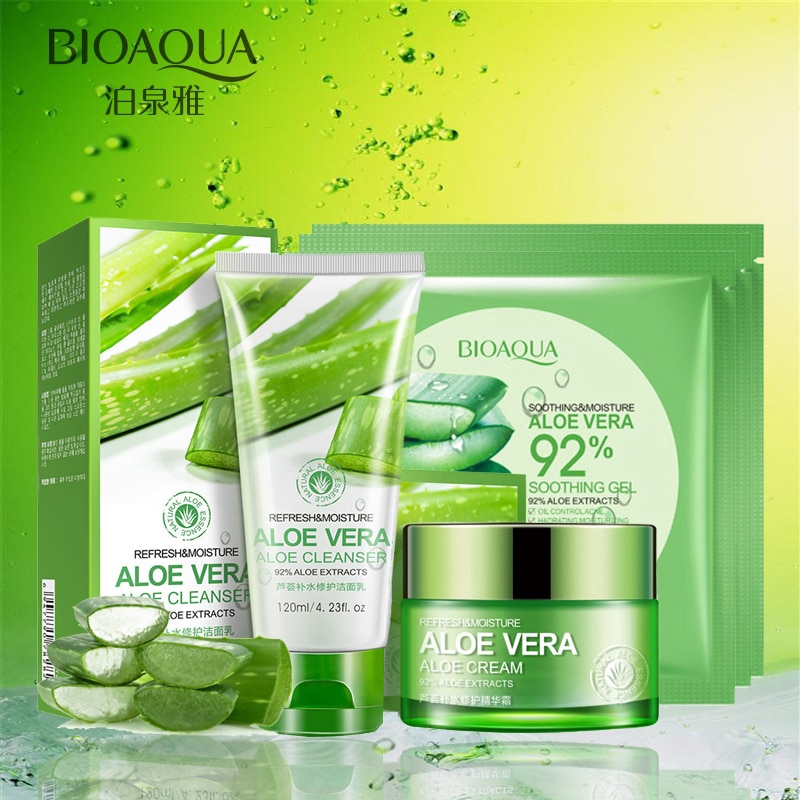 aloe vera set for face