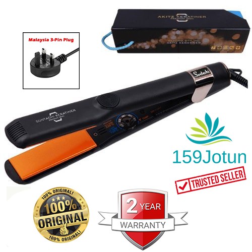 Akitz Keratiner Suntachi Korea Premium Hair Straightener Iron 100