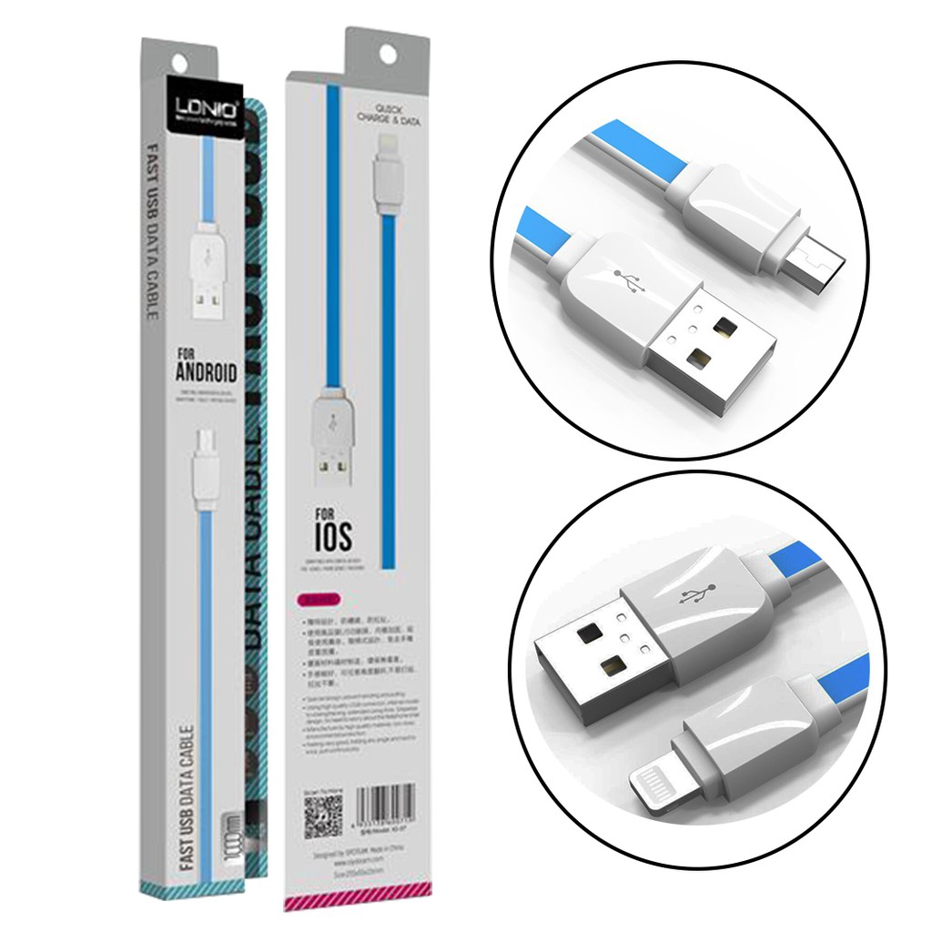 [ORIGINAL] LDNIO -XS-07A- Fast Charge USB Cable For Android Micro ...