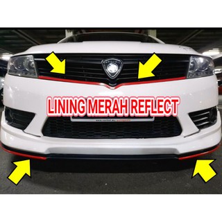 30 KAKI STIKER LINING KERETA PANTULAN CAHAYA CAR 30 KAKI STIKER LINING KERETA PANTULAN CAHAYA CAR