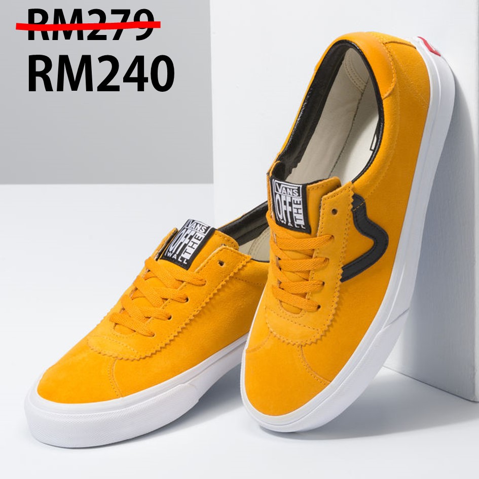 yellow suede vans