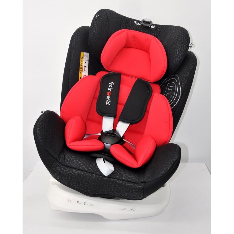 360 car seat non isofix