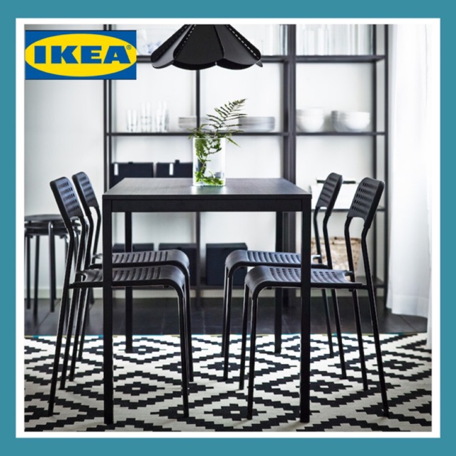  IKEA  Chair Kerusi Meja  Makan ADDE Shopee  Malaysia