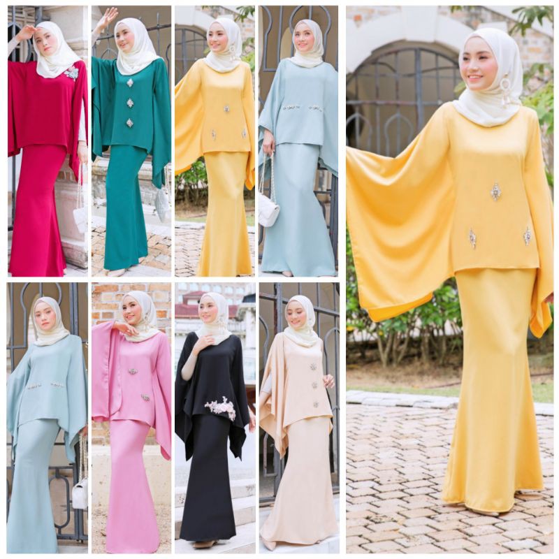 Baju Kurung Kaftan Plain 9057 Baju Kurung Moden Kaftan Kosongkaftan Custom Made Mini Kurung 4330