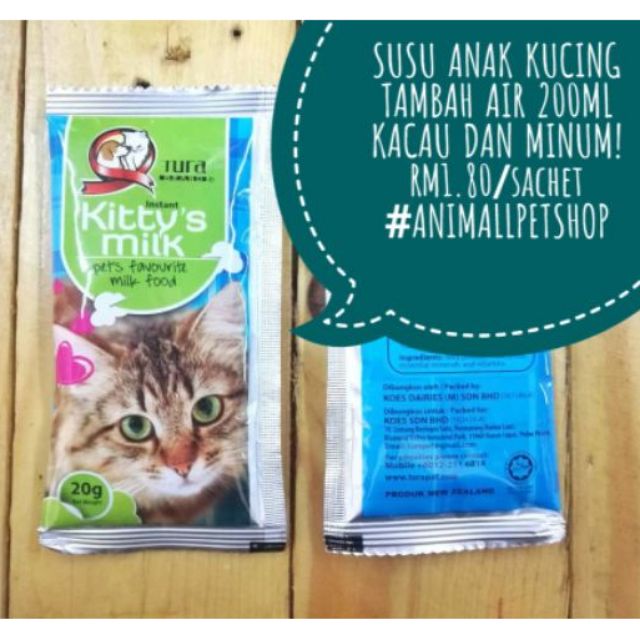 🔥 FAST SELLING!🔥TURA KITTY MILK / SUSU UNTUK ANAK KUCING