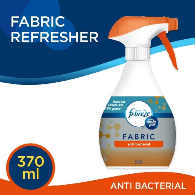 Febreze Fabric Refresher Anti Bacterial with Ambi Pur (370ml) Shopee