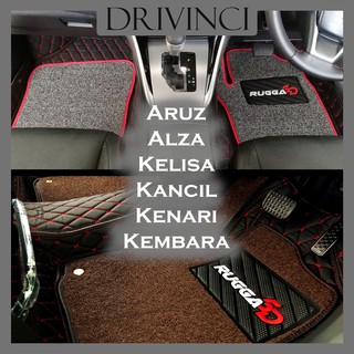 Perodua Aruz Alza Kelisa Kancil Kenari Kembara 6D Car Mat 