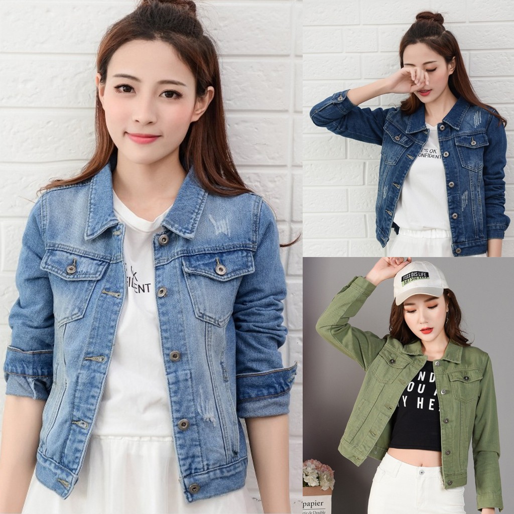 short ladies denim jacket