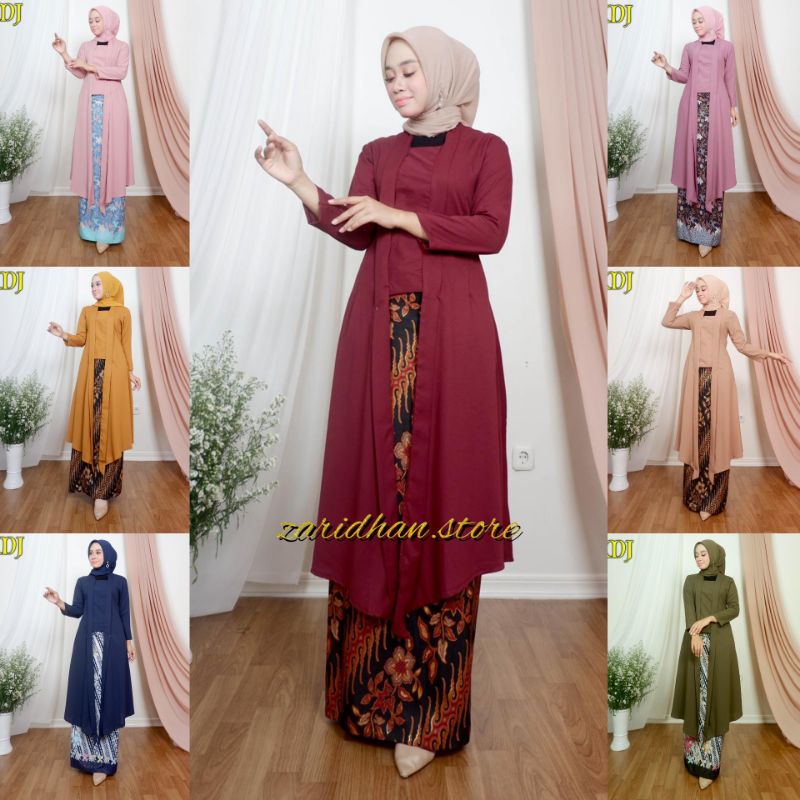 Mj Set Kebaya Kutu Sanjani Original Kebaya Pesta Terbaru Women S