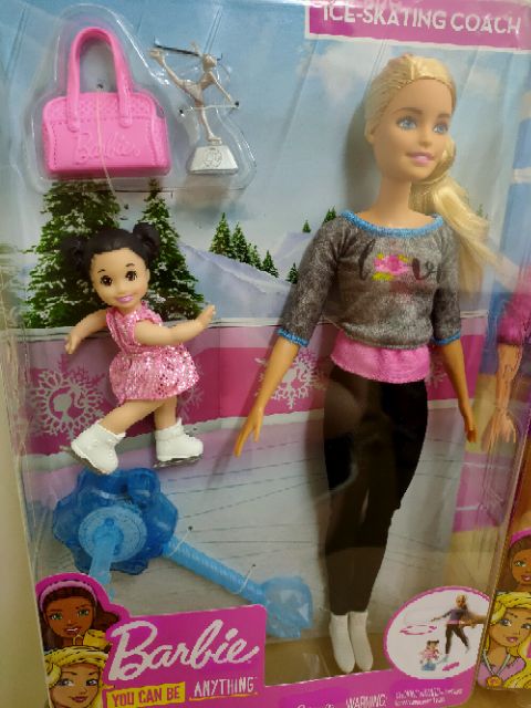 barbie ice skating coach