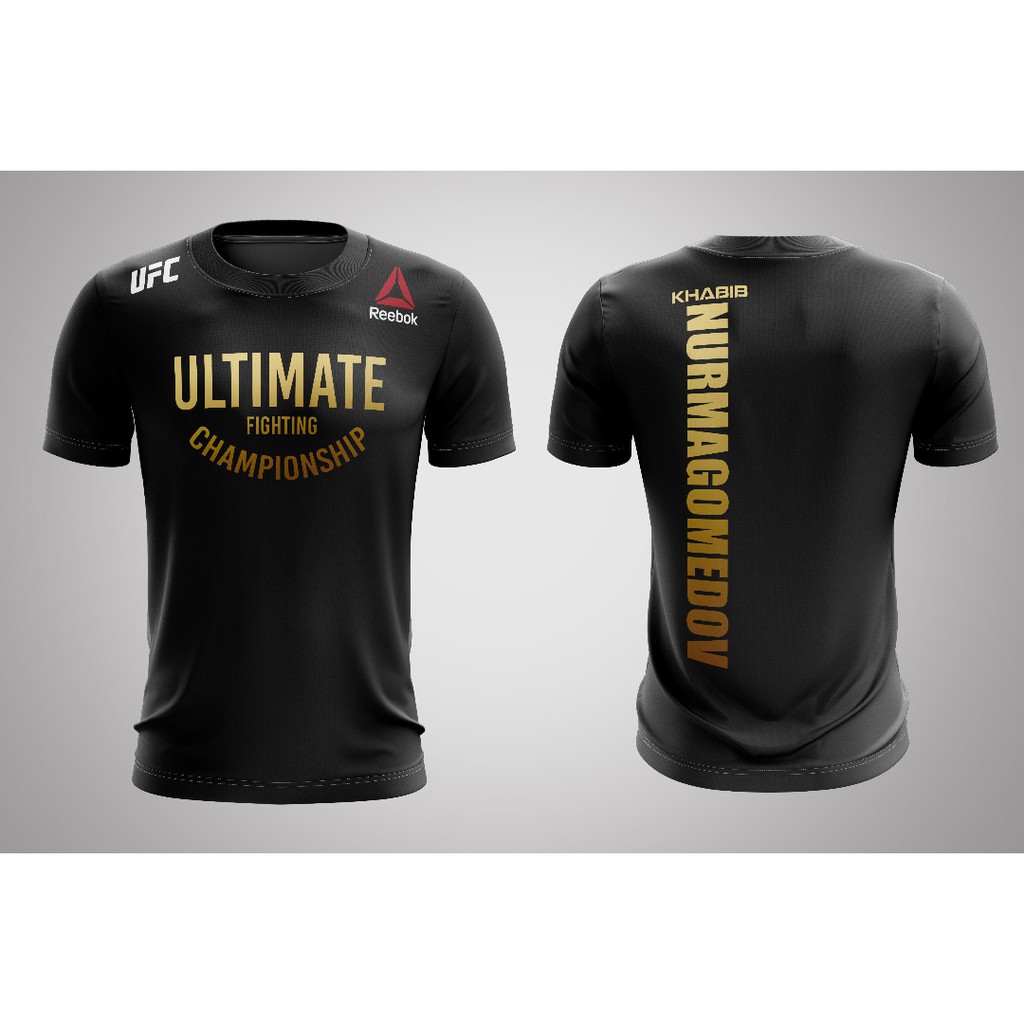 UFC x KHABIB TShirt Microfiber Ultimate Fighting Championship Khabib