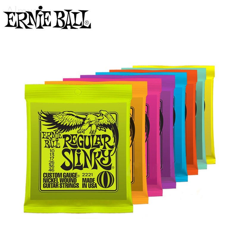 Ernie Ball 2220 2221 2222 Electric Guitar String Play Real Heavy Metal Rock Music Classical Musical