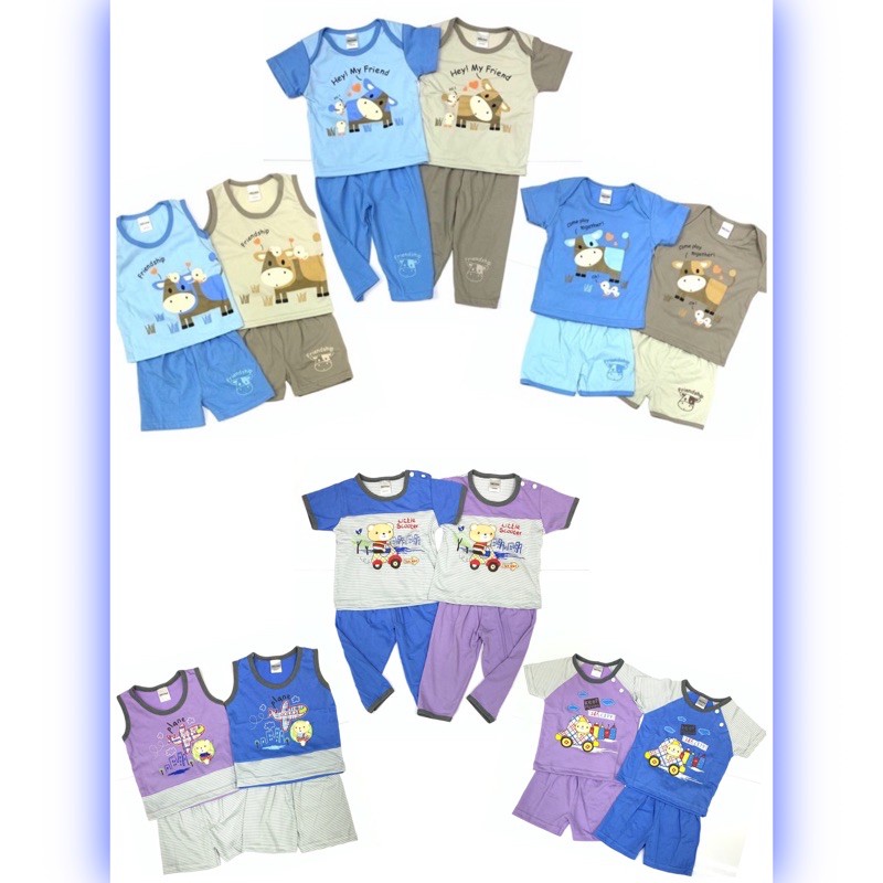 🔥NEWBORN🔥BABY SUIT BABY SET BABY COTTON CLOTHING SET 018 months