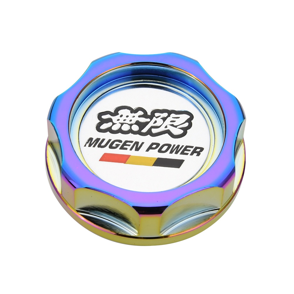Multi Reliable Car Styling Aluminium Engine Oil Cap MUGEN Logo Emblem Tank Caps HONDA CIVIC Filler Cover JDM Modified... - Image 5