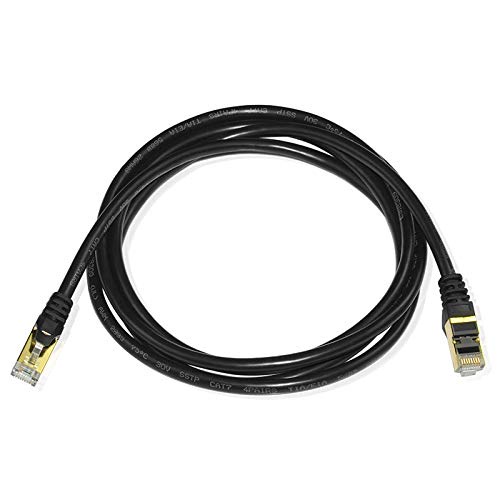 3 Meter Cat7 FLAT 10Gbps Gold Plated Connector NETWORK CABLE RJ45 LAN ETHERNET Support Router Modem