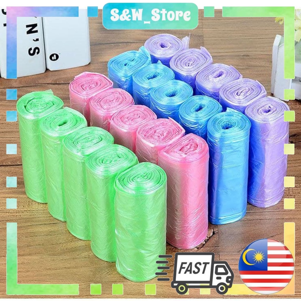 20PCS/ROLL Rubbish Plastic Bag Garbage Bag Plastic Sampah Plastic Bag