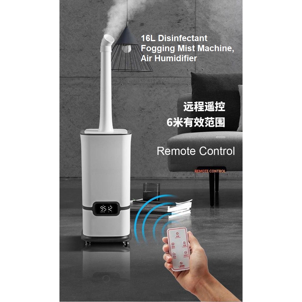 Air Humidifier 16L Disinfectant Fogging Mist Machine (Manual setting) Shopee Malaysia
