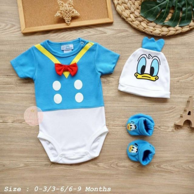 donald duck romper